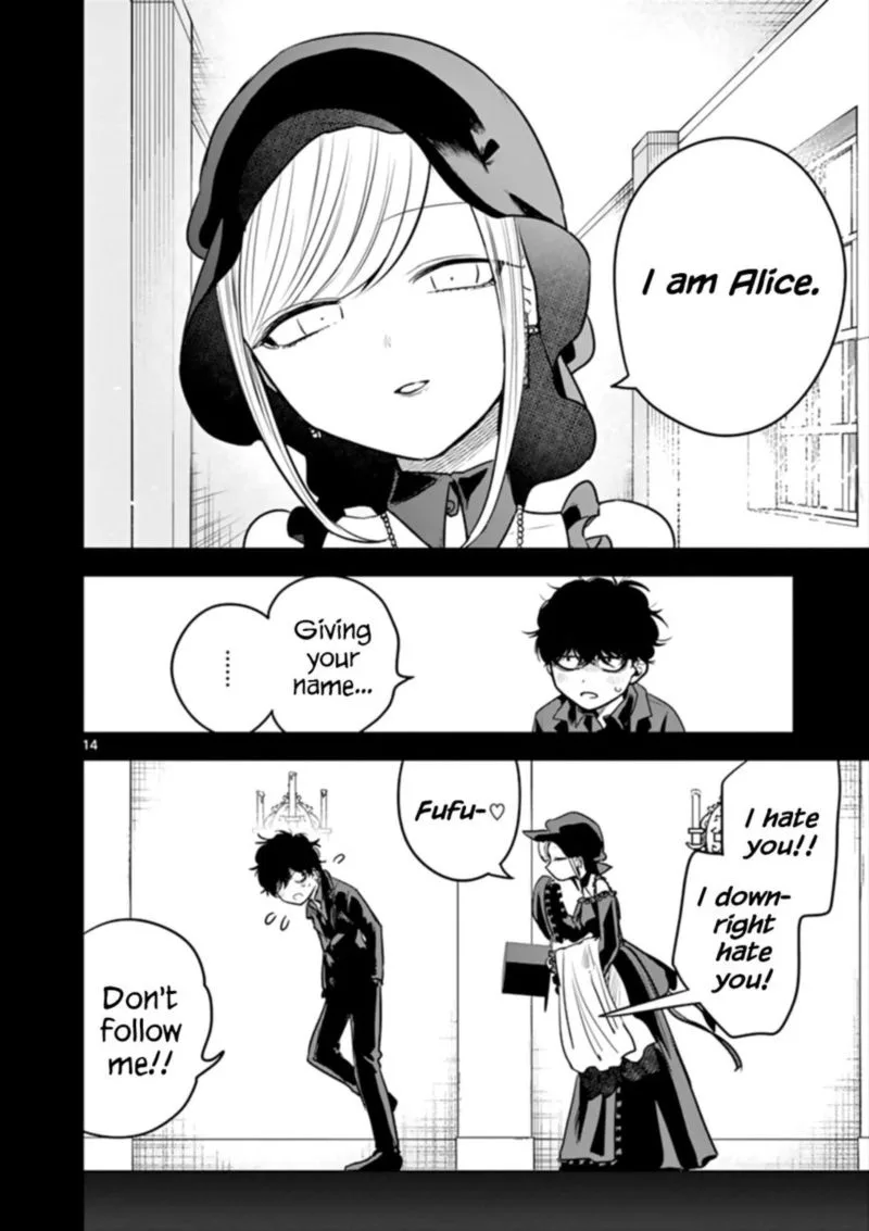 Shinigami Bocchan to Kuro Maid Chapter 43 page 14
