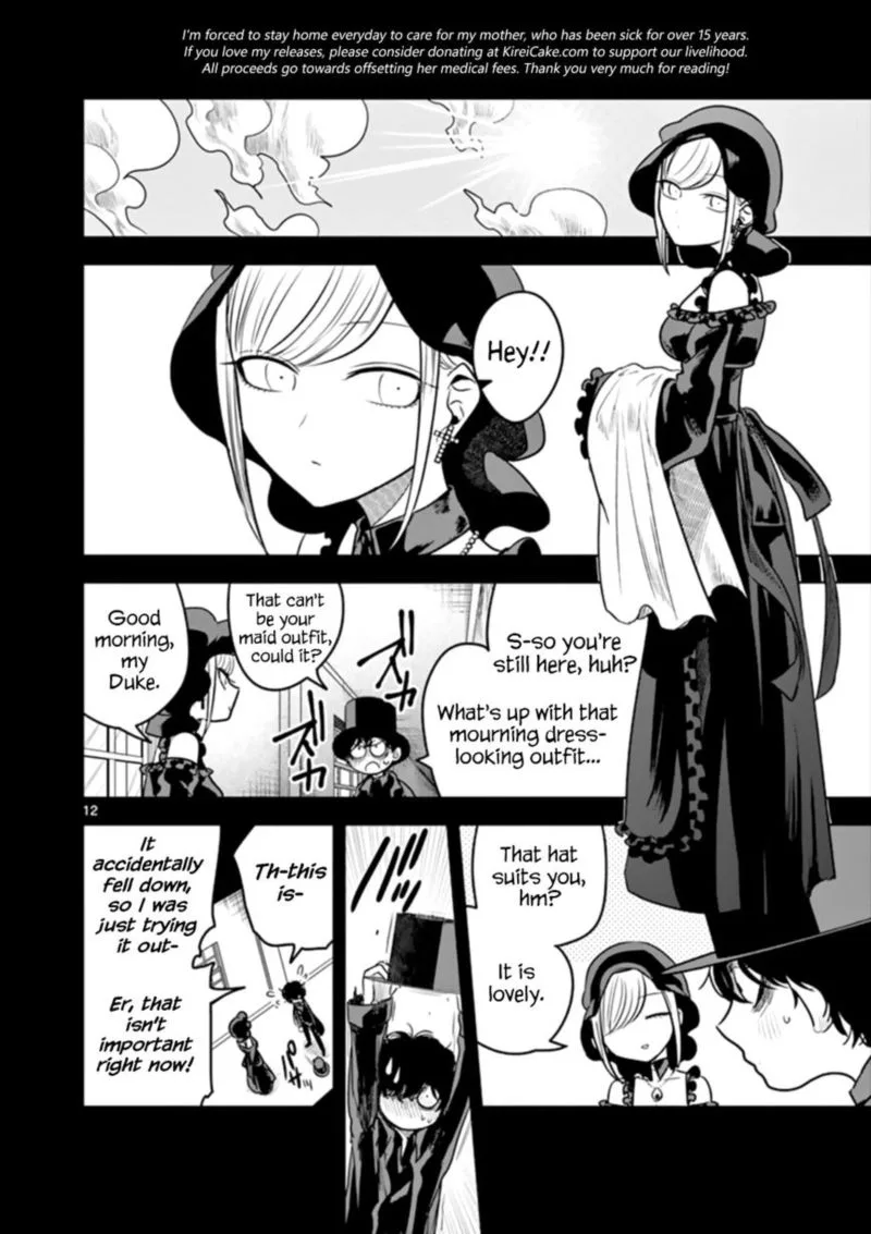 Shinigami Bocchan to Kuro Maid Chapter 43 page 12