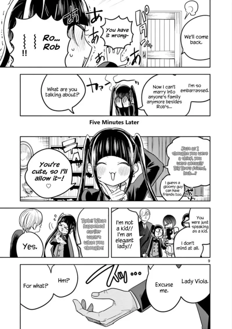 Shinigami Bocchan to Kuro Maid Chapter 48 page 9