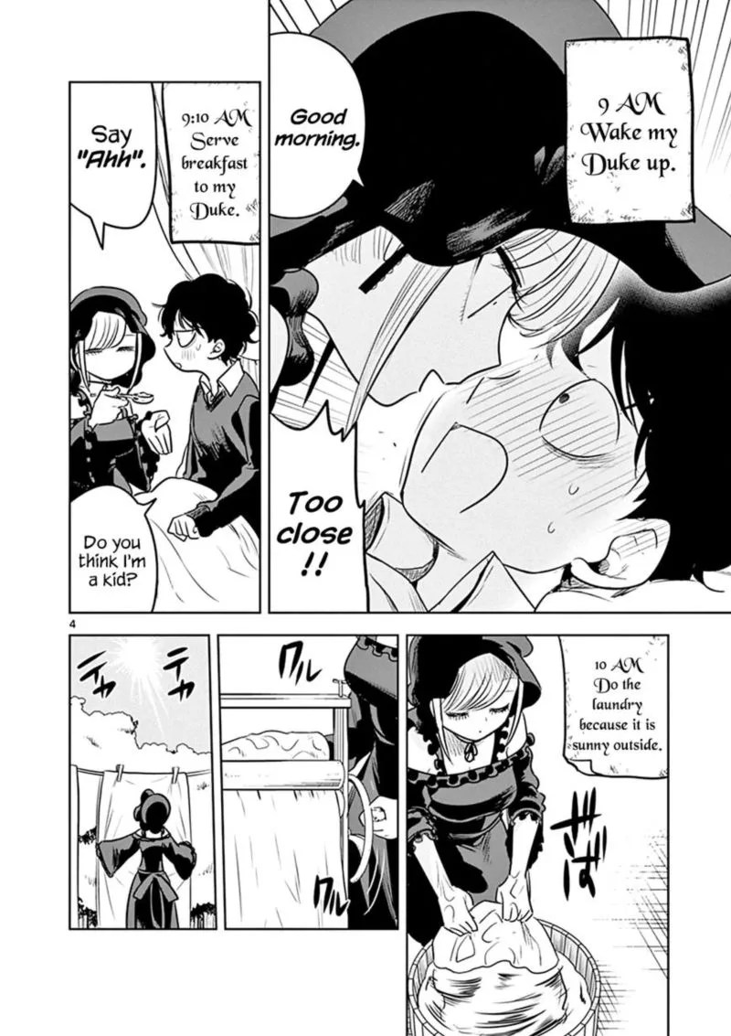 Shinigami Bocchan to Kuro Maid Chapter 55 page 4