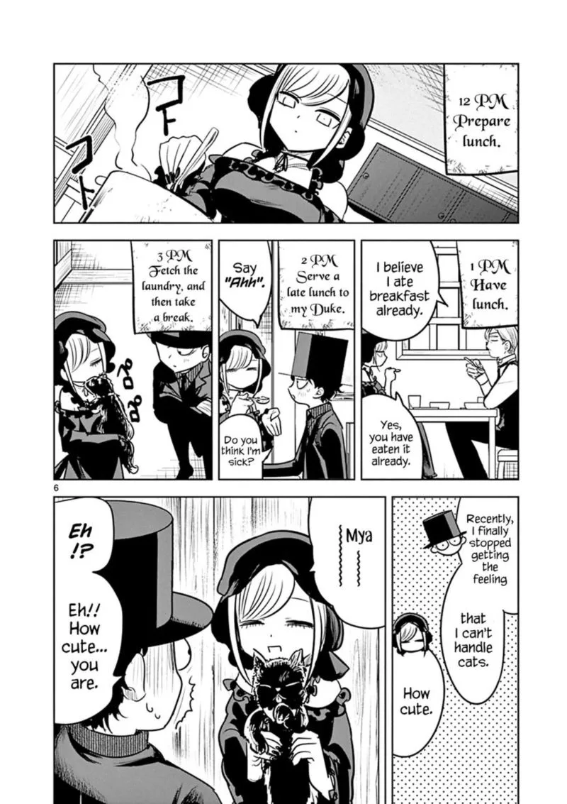 Shinigami Bocchan to Kuro Maid Chapter 55 page 6