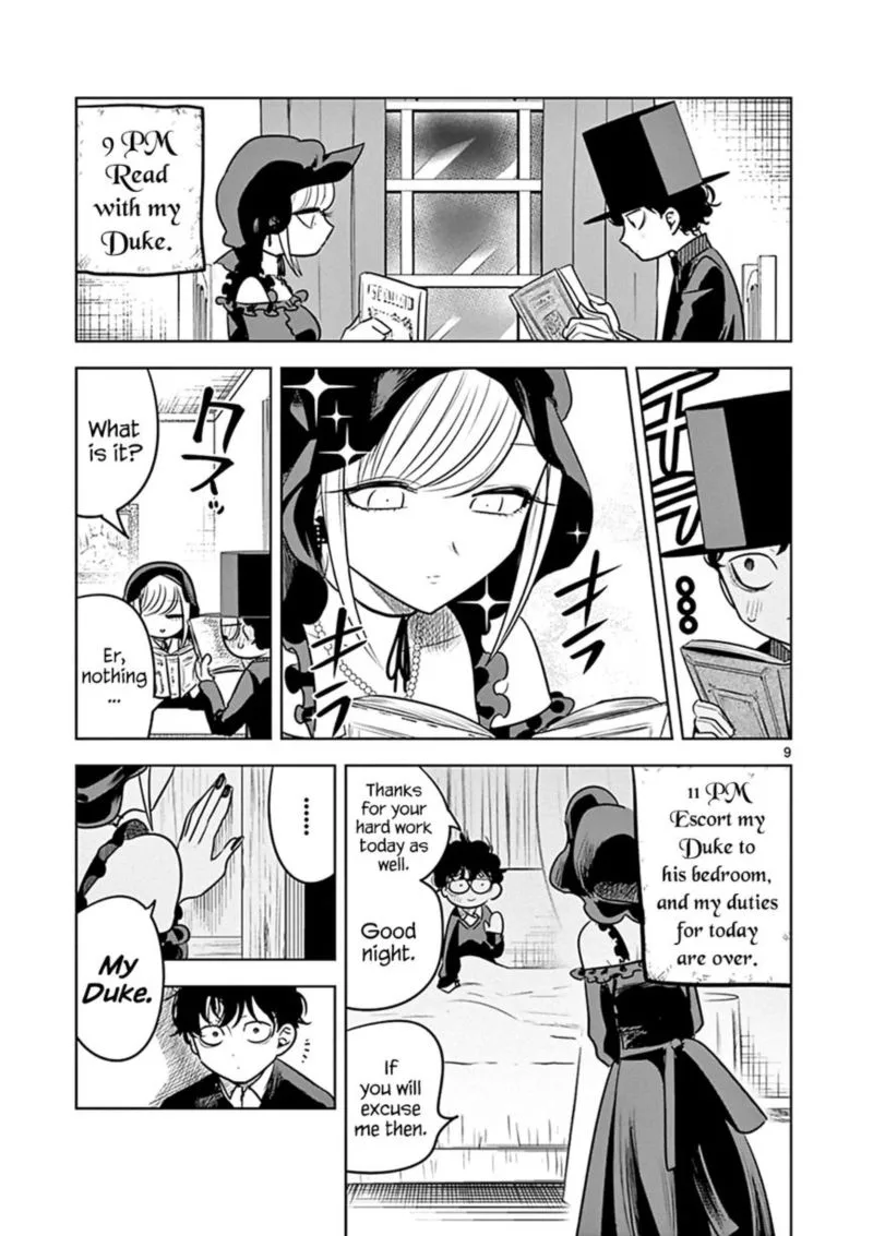 Shinigami Bocchan to Kuro Maid Chapter 55 page 9