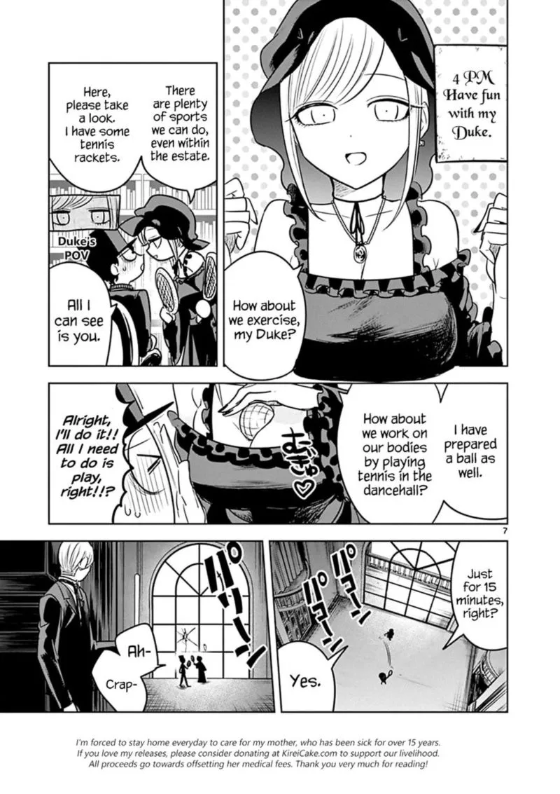 Shinigami Bocchan to Kuro Maid Chapter 55 page 7