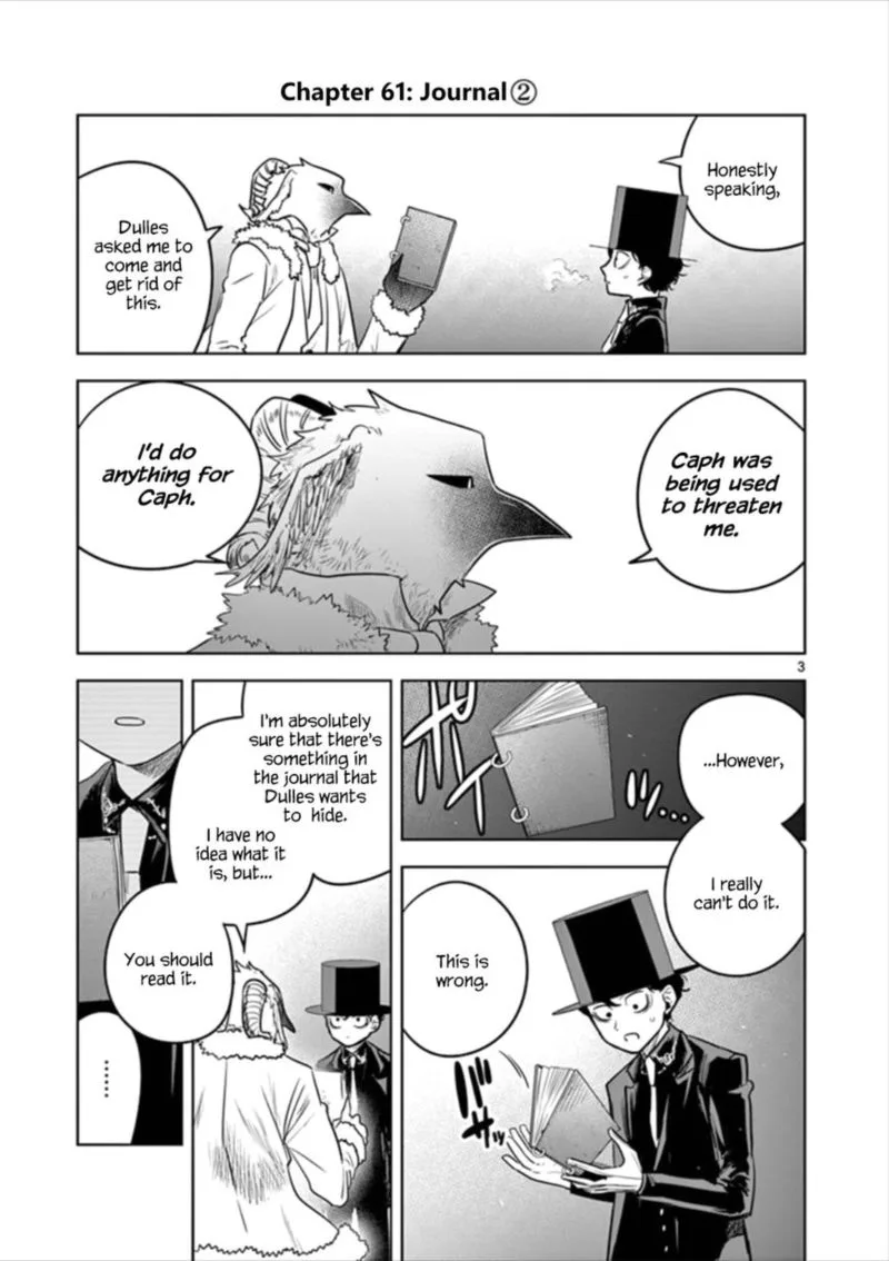 Shinigami Bocchan to Kuro Maid Chapter 61 page 3