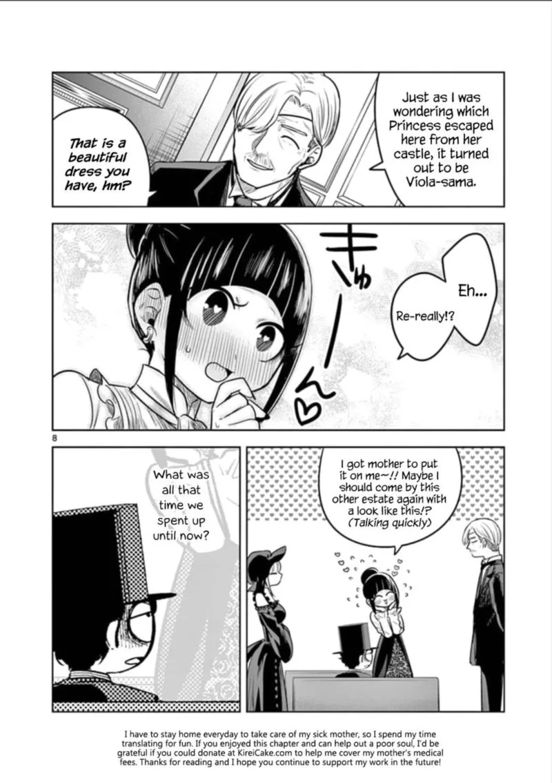 Shinigami Bocchan to Kuro Maid Chapter 62 page 8