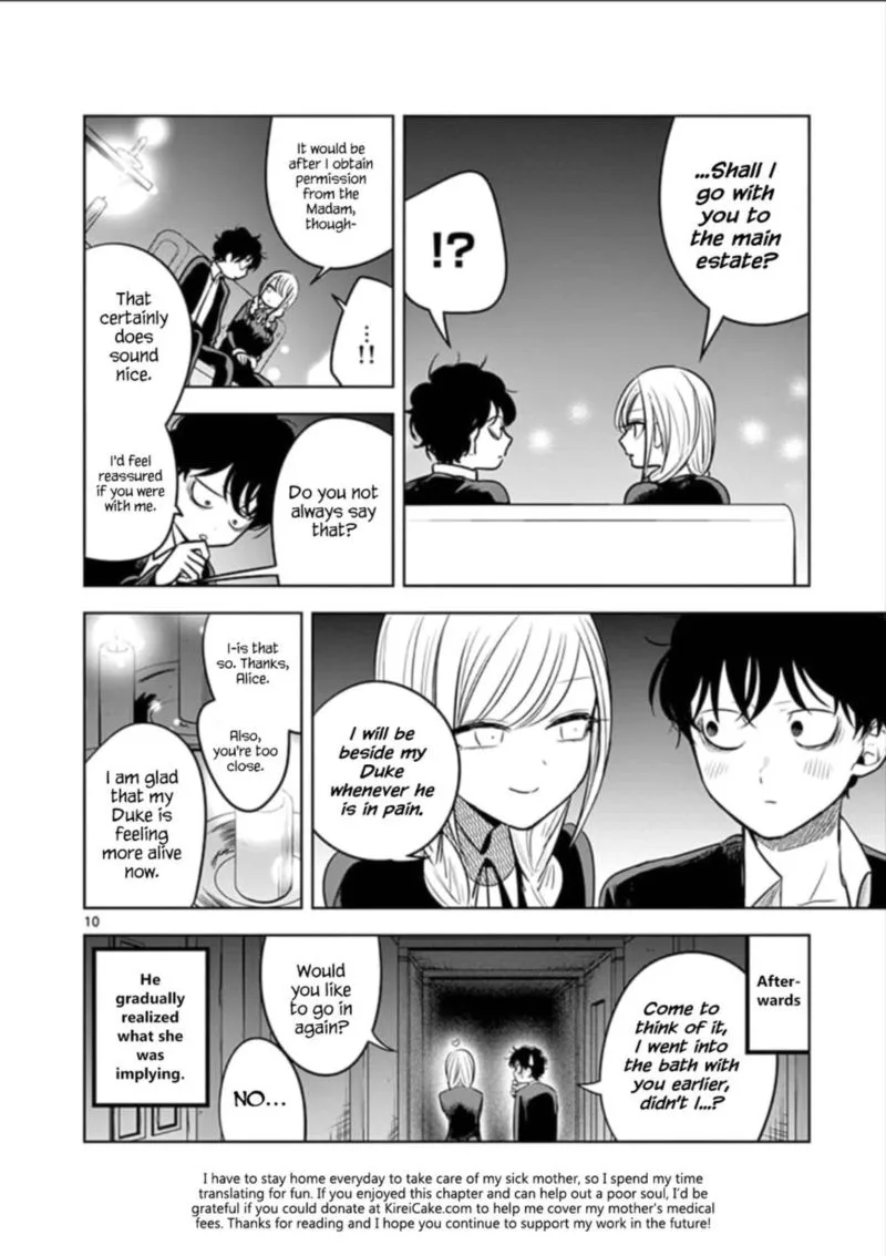 Shinigami Bocchan to Kuro Maid Chapter 63 page 10