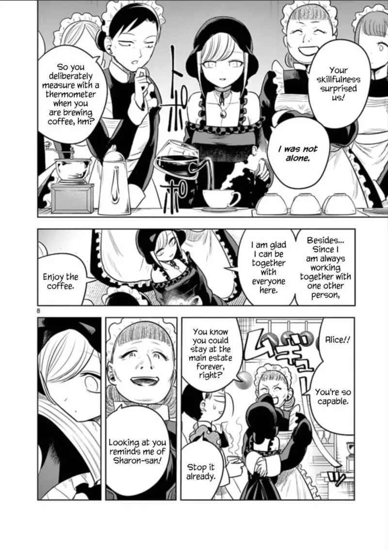 Shinigami Bocchan to Kuro Maid Chapter 65 page 8