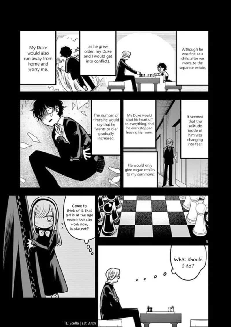 Shinigami Bocchan to Kuro Maid Chapter 72 page 5