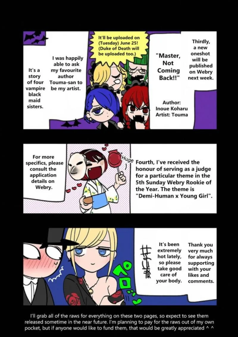 Shinigami Bocchan to Kuro Maid Chapter 87 page 16