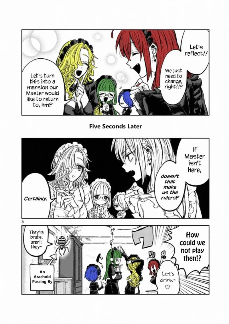 Shinigami Bocchan to Kuro Maid Chapter 88 page 17