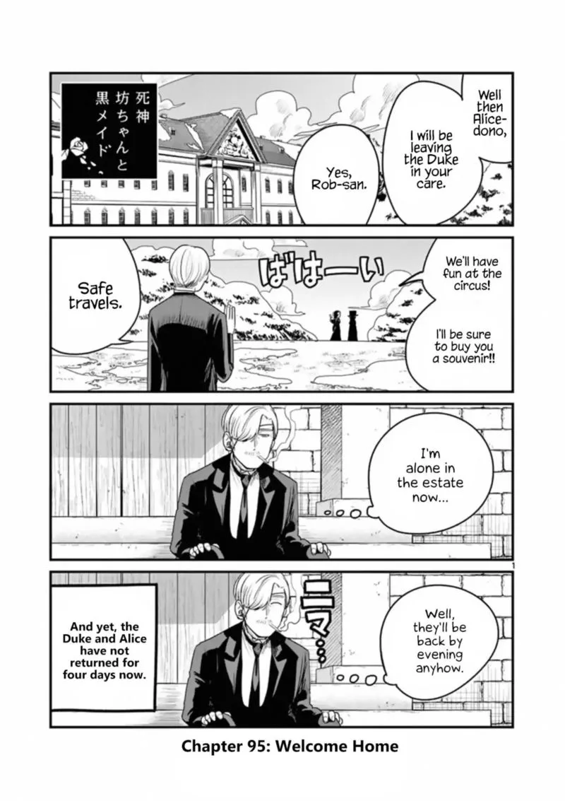 Shinigami Bocchan to Kuro Maid Chapter 95 page 1
