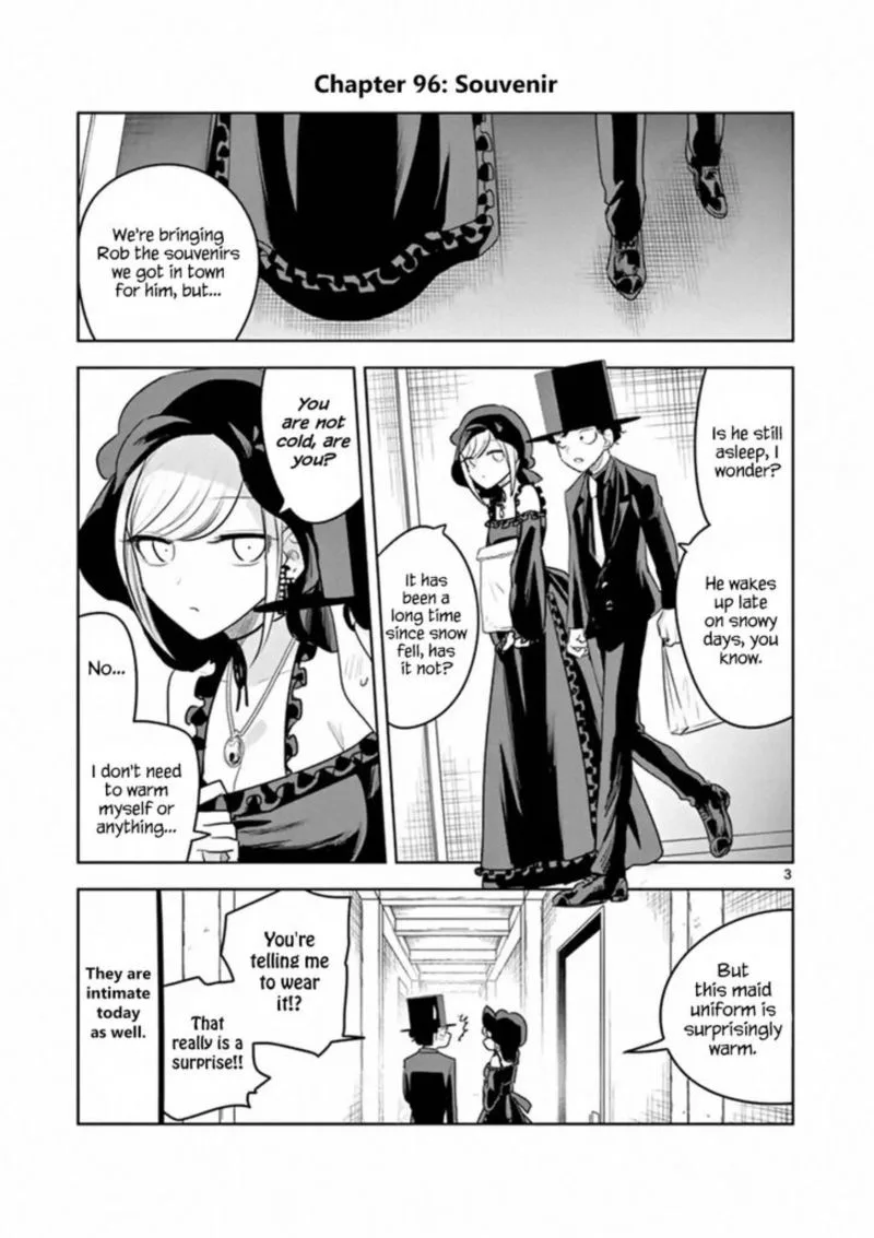 Shinigami Bocchan to Kuro Maid Chapter 96 page 3