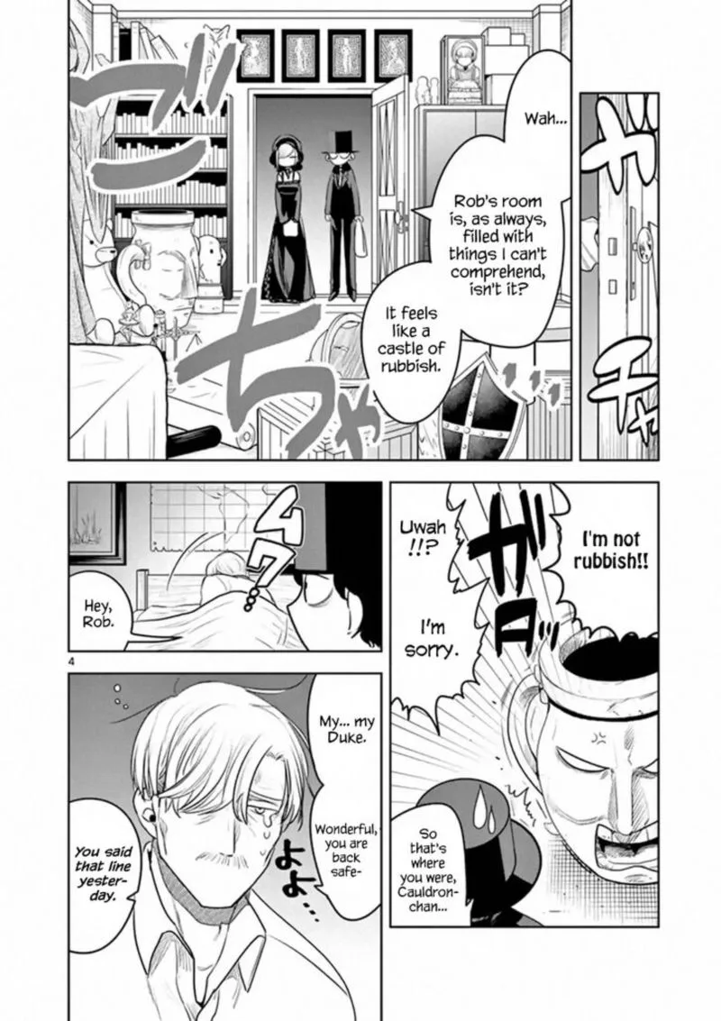 Shinigami Bocchan to Kuro Maid Chapter 96 page 4