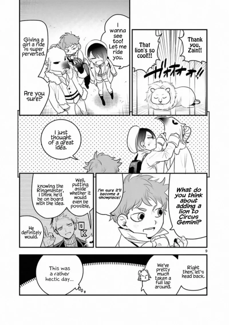 Shinigami Bocchan to Kuro Maid Chapter 99 page 9