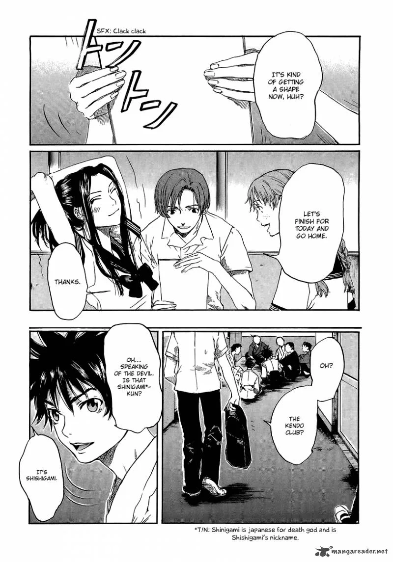 Shinigami Tantei to Yuurei Gakuen Chapter 1 page 18
