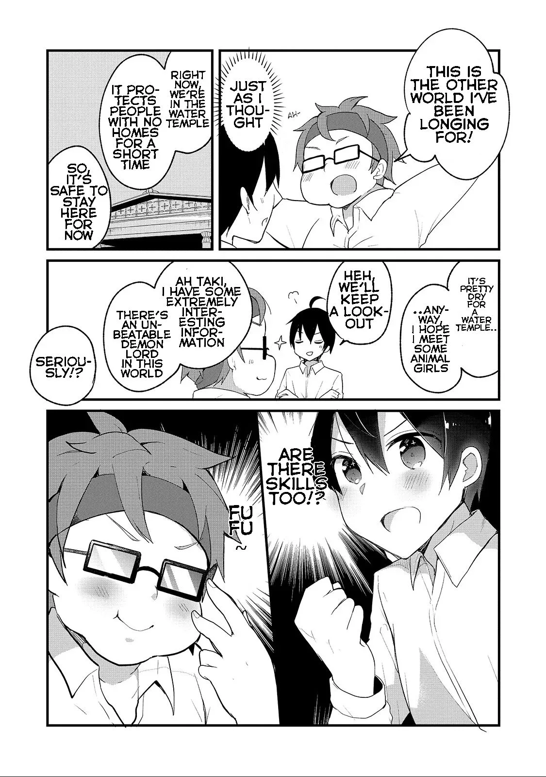 Shinja Zero no Megami-sama to Hajimeru Isekai Kouryaku Chapter 1 page 10