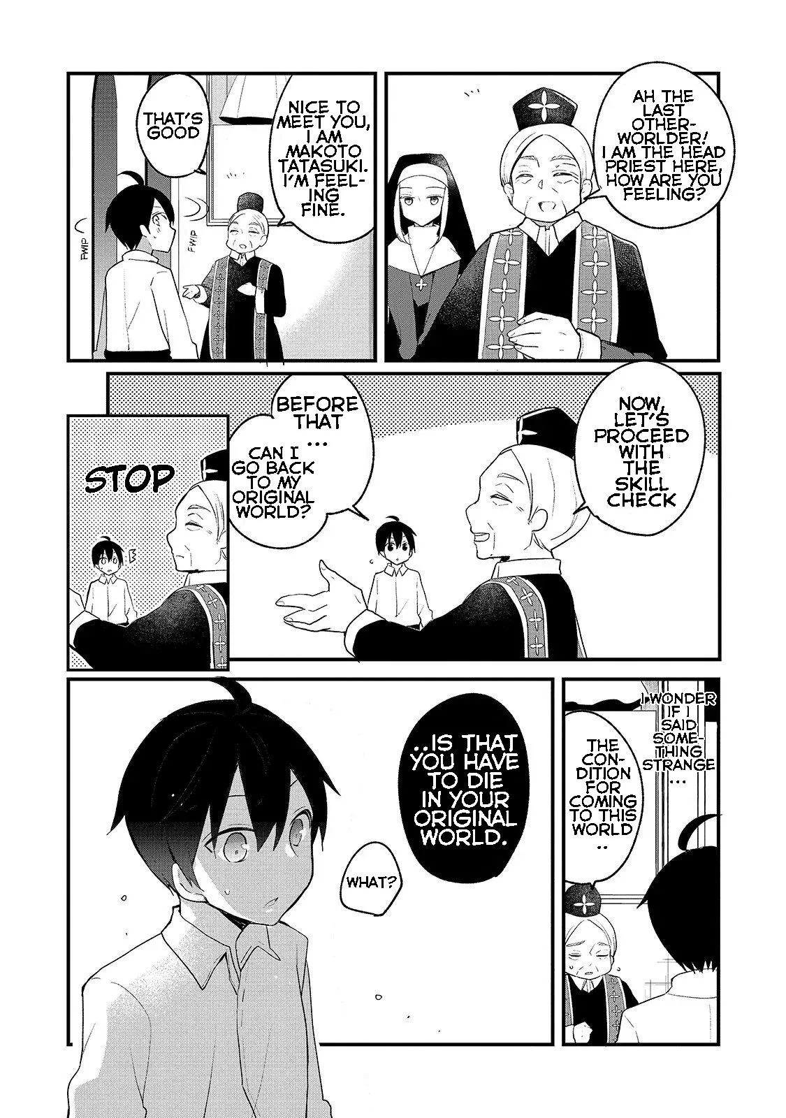 Shinja Zero no Megami-sama to Hajimeru Isekai Kouryaku Chapter 1 page 12