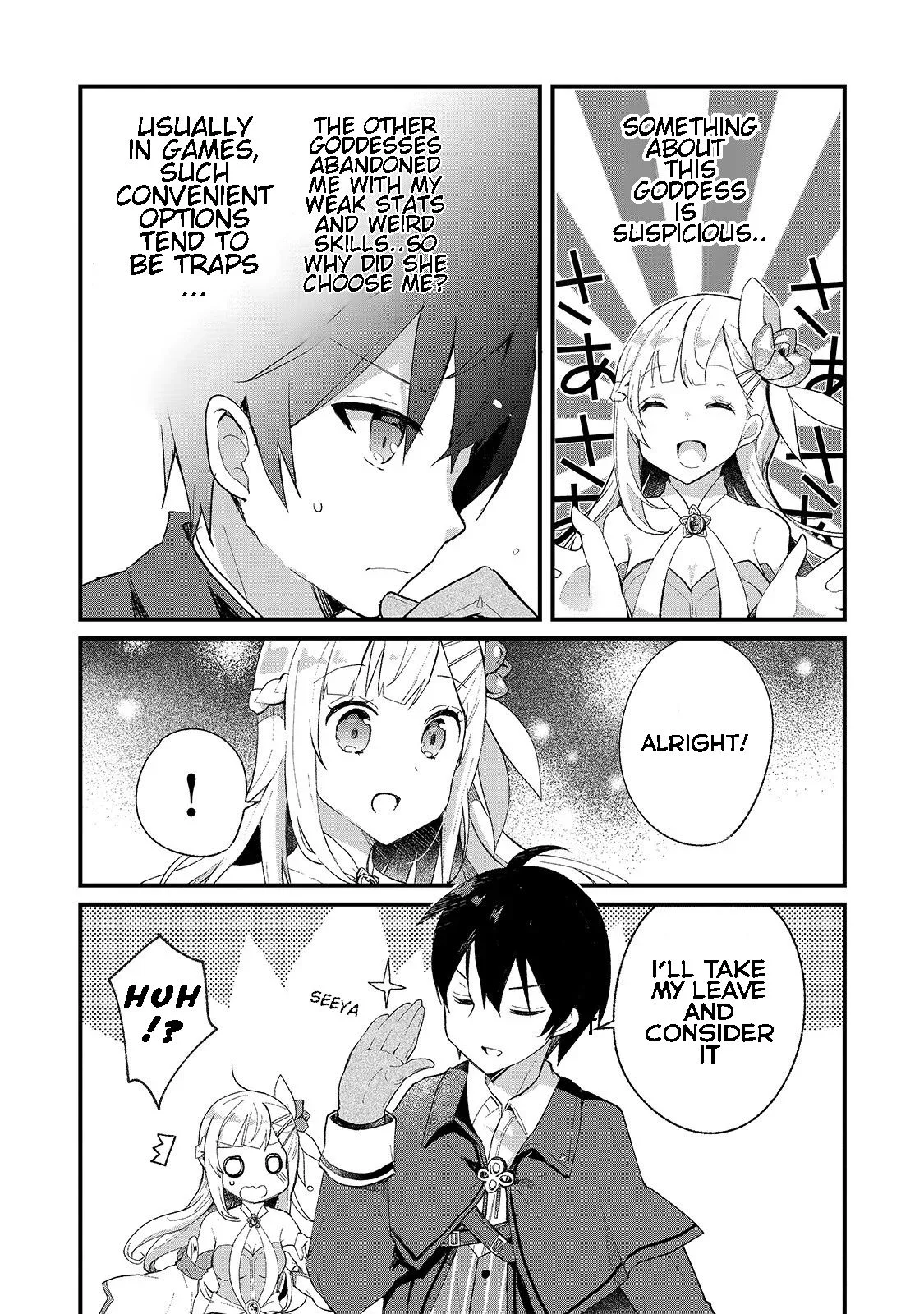 Shinja Zero no Megami-sama to Hajimeru Isekai Kouryaku Chapter 2 page 9