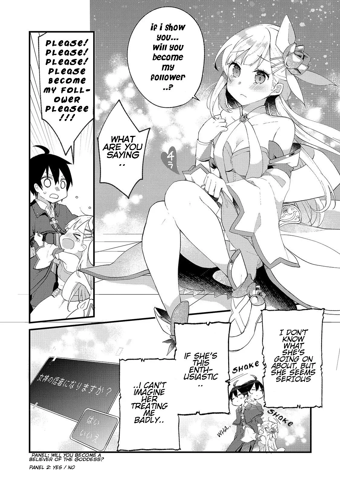 Shinja Zero no Megami-sama to Hajimeru Isekai Kouryaku Chapter 2 page 14