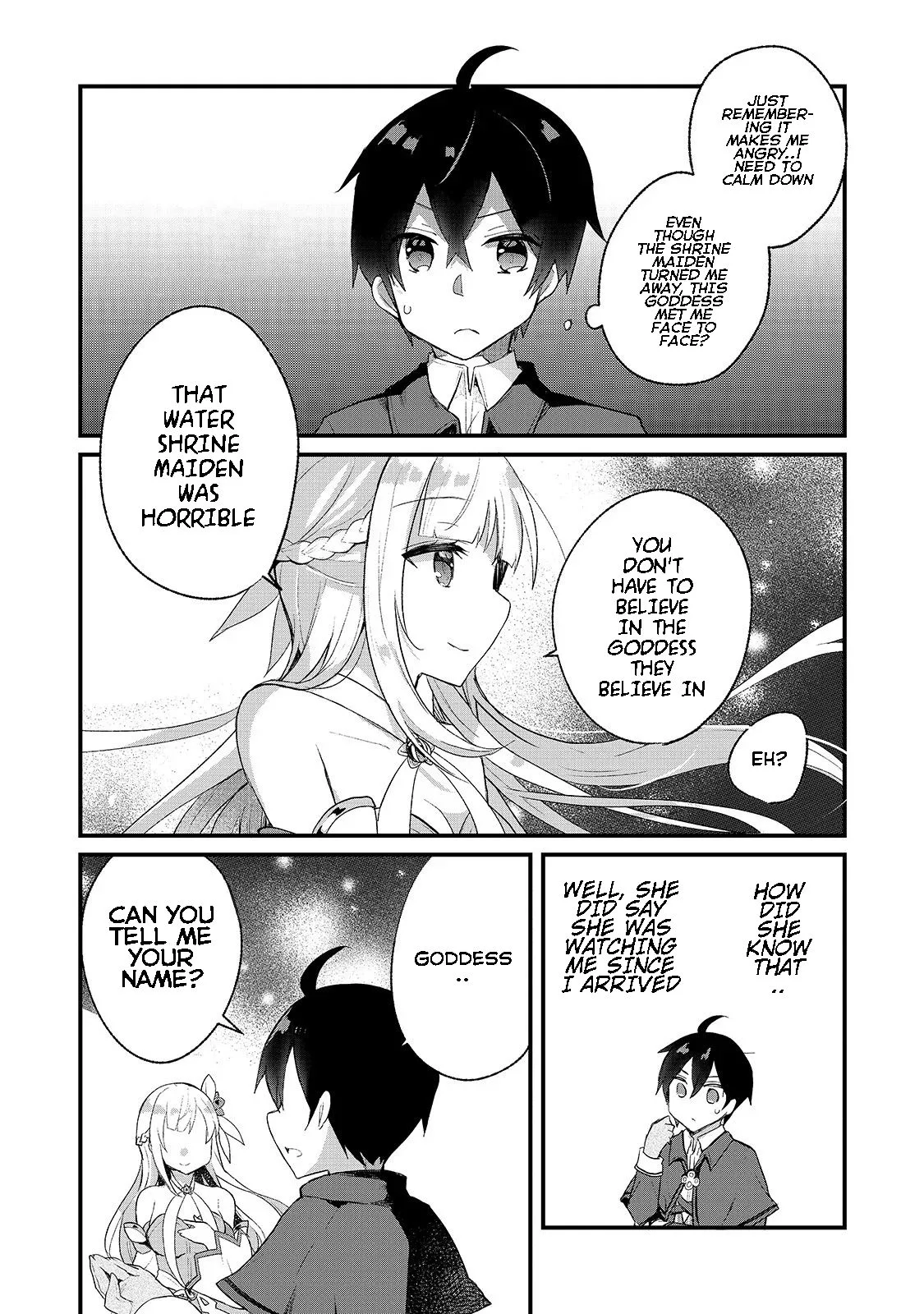 Shinja Zero no Megami-sama to Hajimeru Isekai Kouryaku Chapter 2 page 4