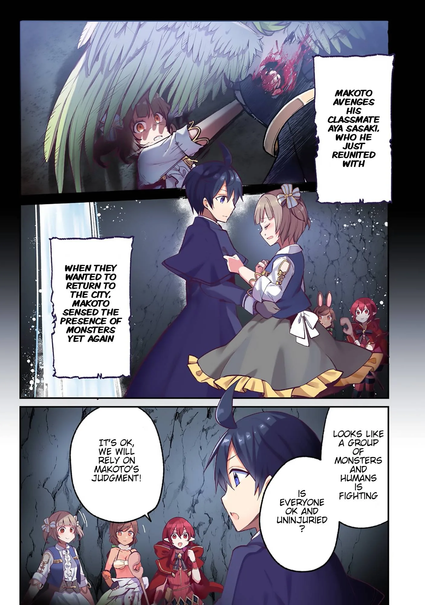 Shinja Zero no Megami-sama to Hajimeru Isekai Kouryaku Chapter 22 page 1