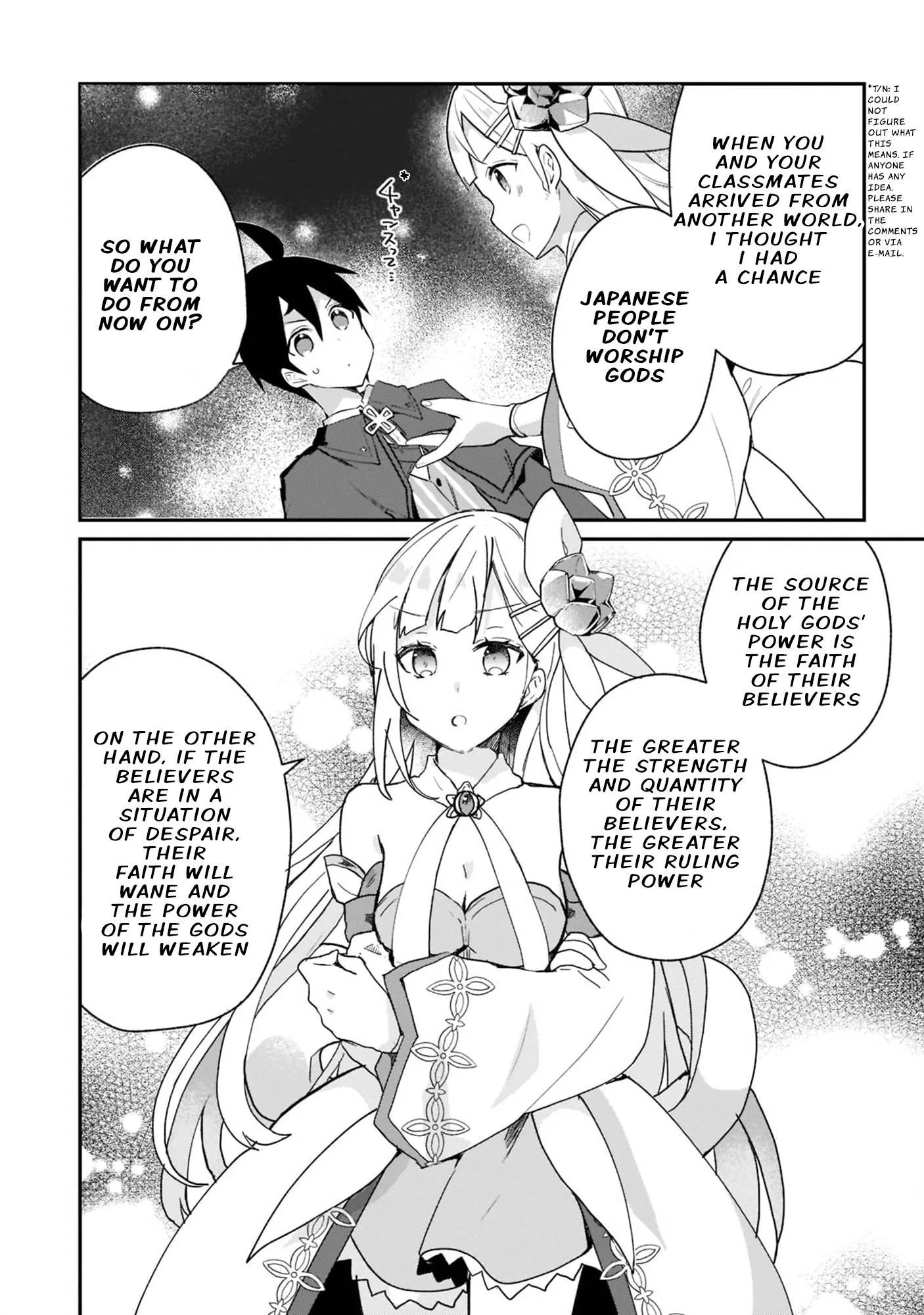 Shinja Zero no Megami-sama to Hajimeru Isekai Kouryaku Chapter 26 page 14