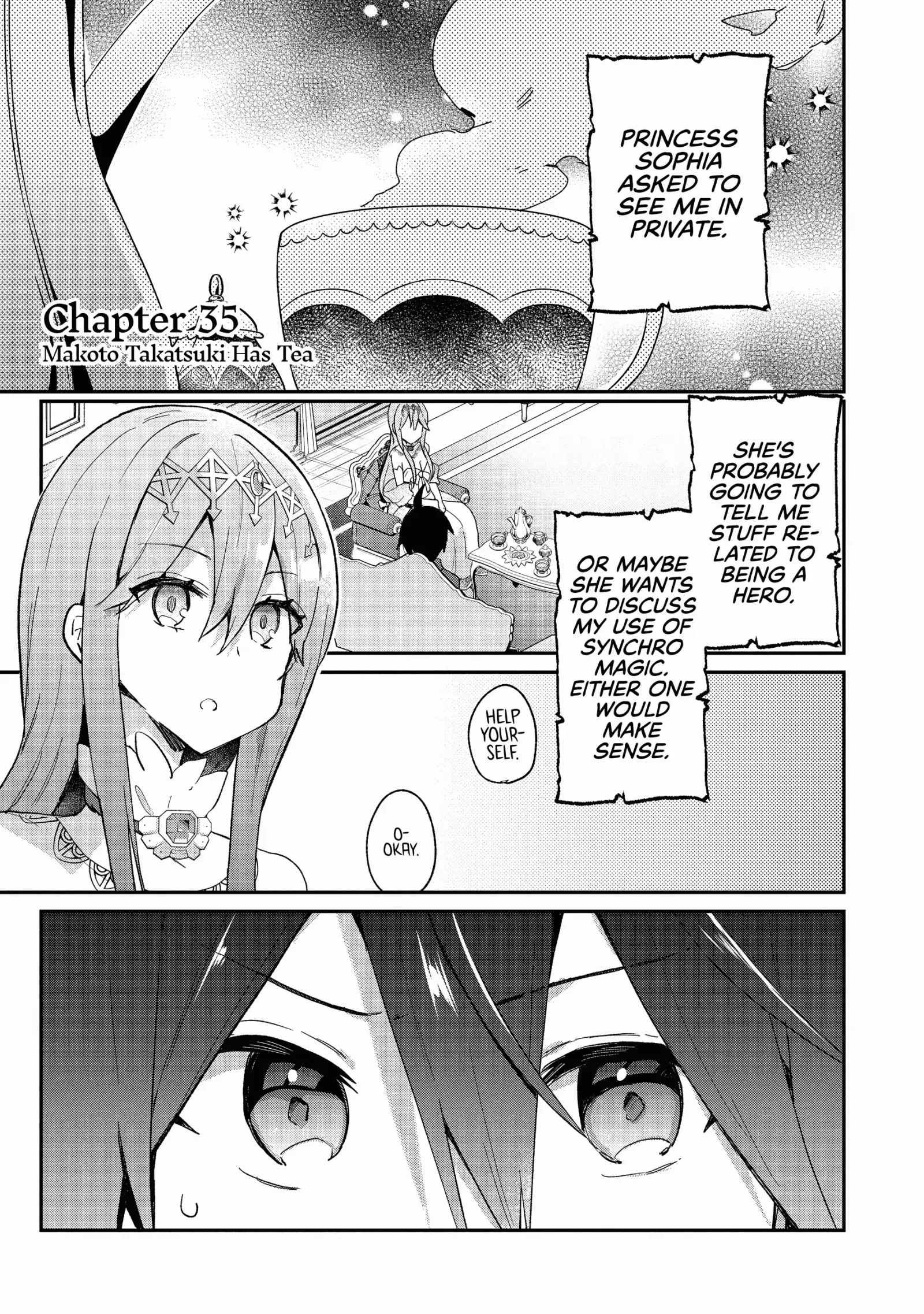 Shinja Zero no Megami-sama to Hajimeru Isekai Kouryaku Chapter 35 page 1