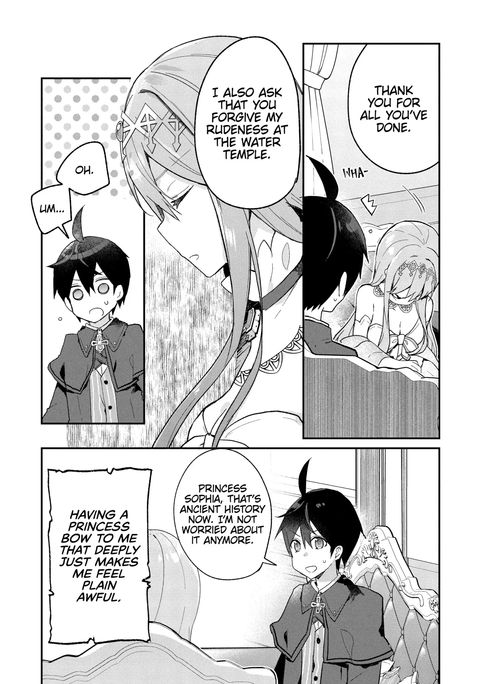 Shinja Zero no Megami-sama to Hajimeru Isekai Kouryaku Chapter 35 page 4