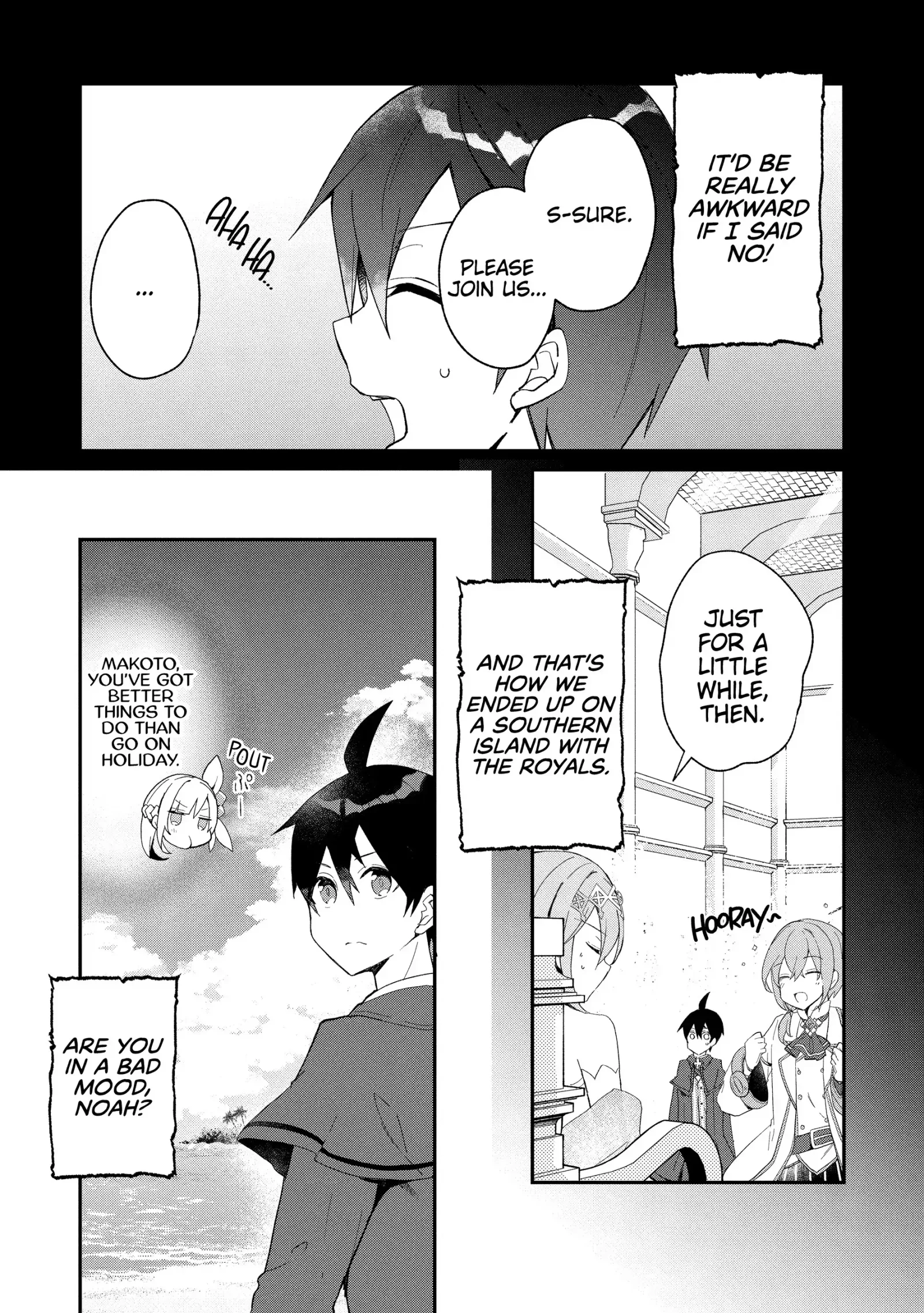 Shinja Zero no Megami-sama to Hajimeru Isekai Kouryaku Chapter 36 page 4