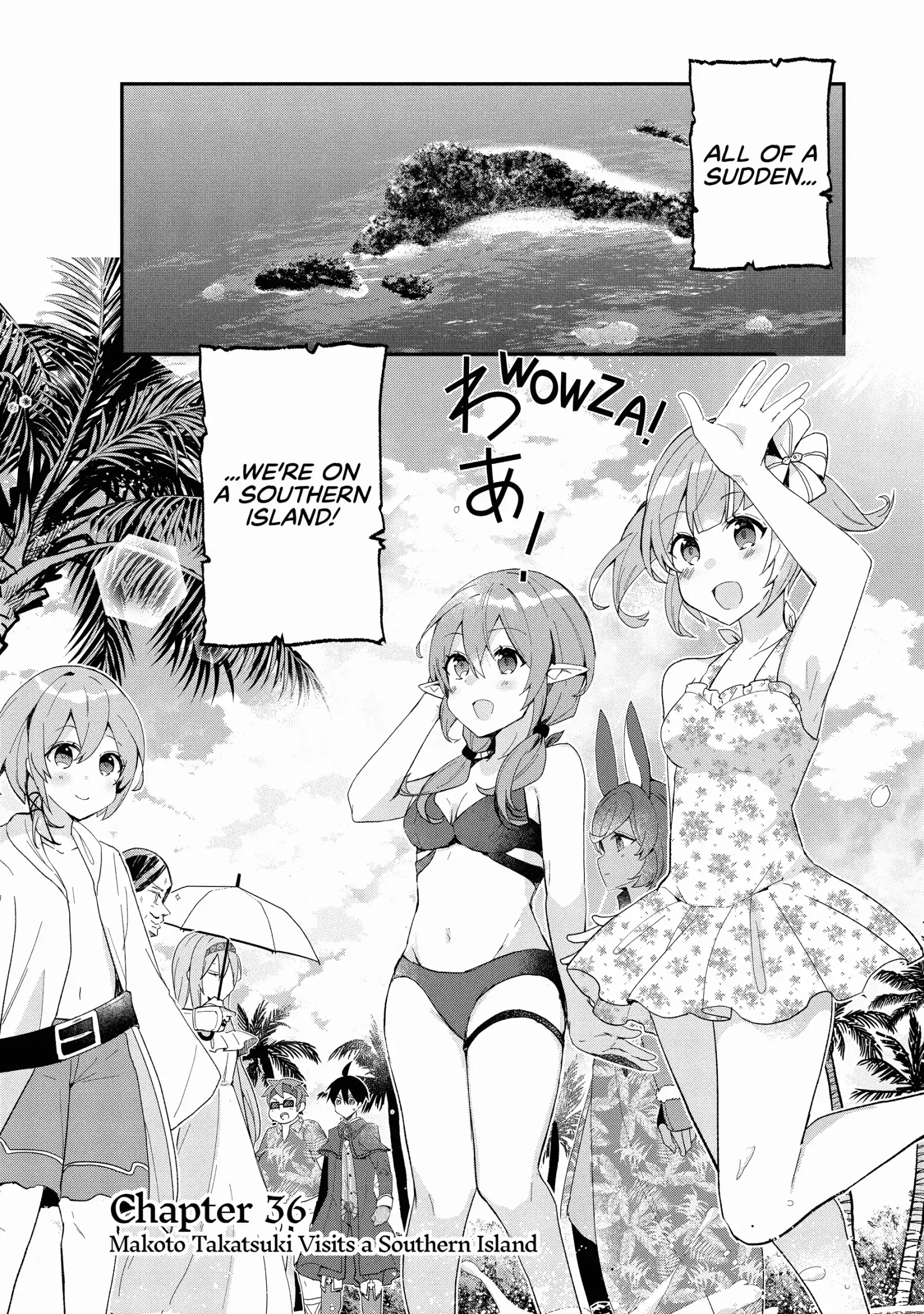 Shinja Zero no Megami-sama to Hajimeru Isekai Kouryaku Chapter 36 page 1