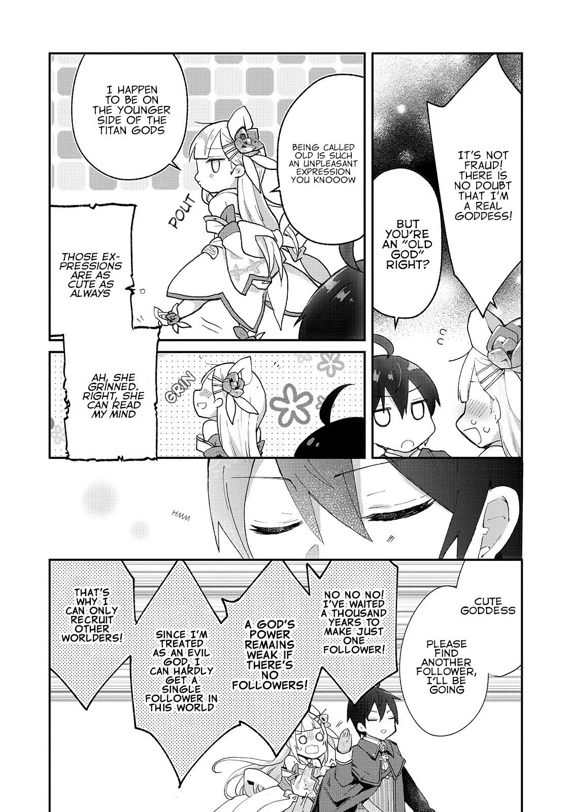Shinja Zero no Megami-sama to Hajimeru Isekai Kouryaku Chapter 4 page 4