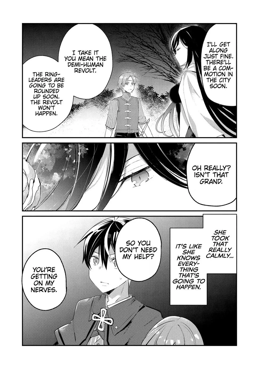 Shinja Zero no Megami-sama to Hajimeru Isekai Kouryaku Chapter 46 page 34