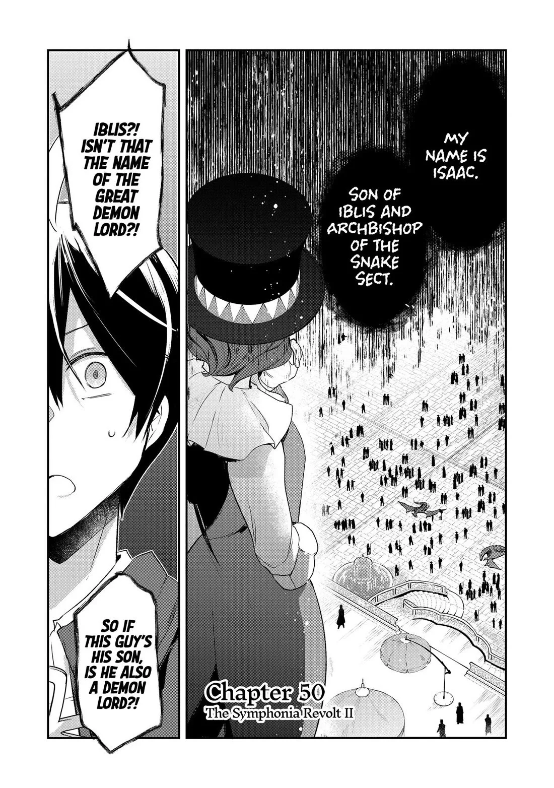 Shinja Zero no Megami-sama to Hajimeru Isekai Kouryaku Chapter 50 page 1
