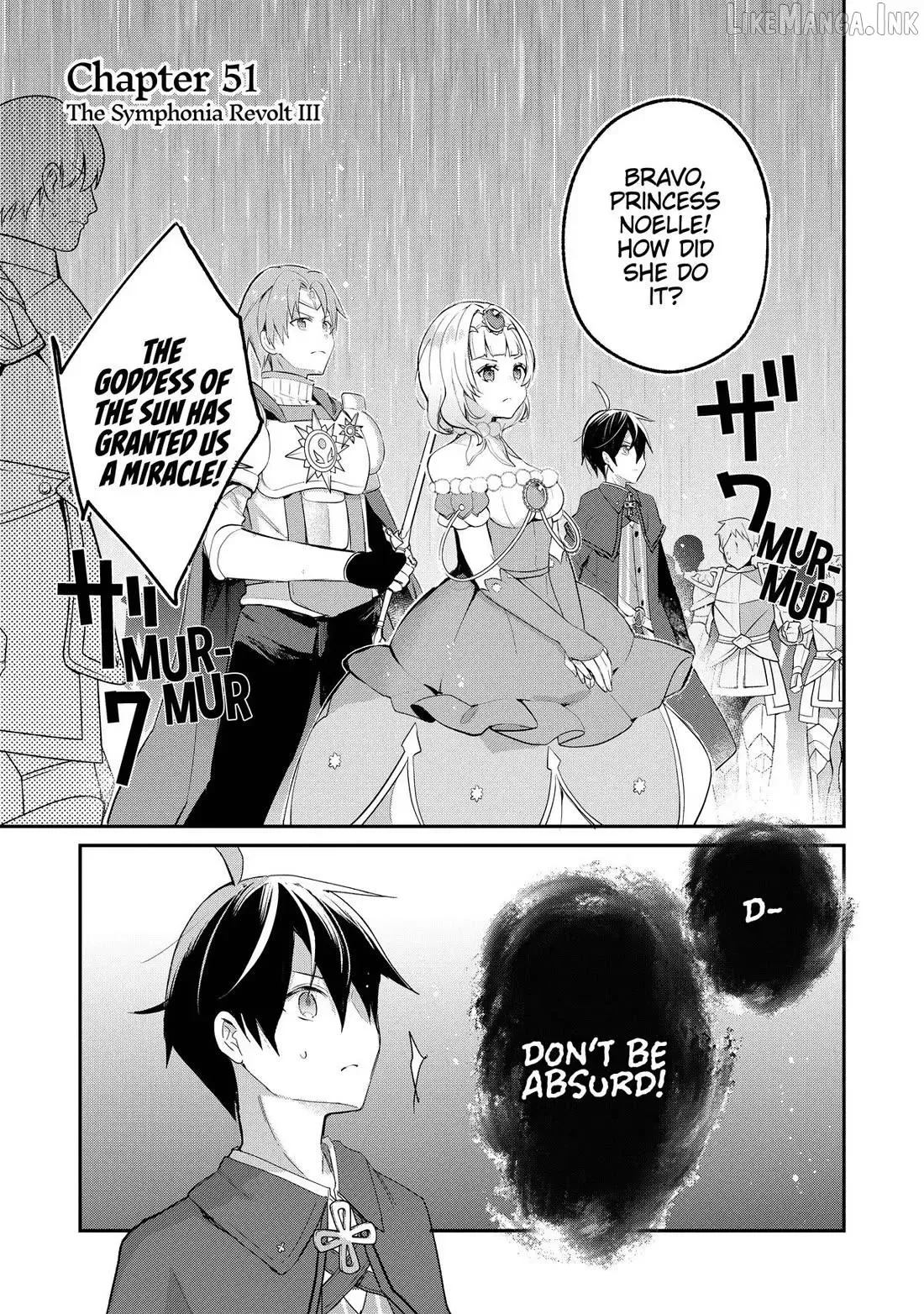 Shinja Zero no Megami-sama to Hajimeru Isekai Kouryaku Chapter 51 page 1