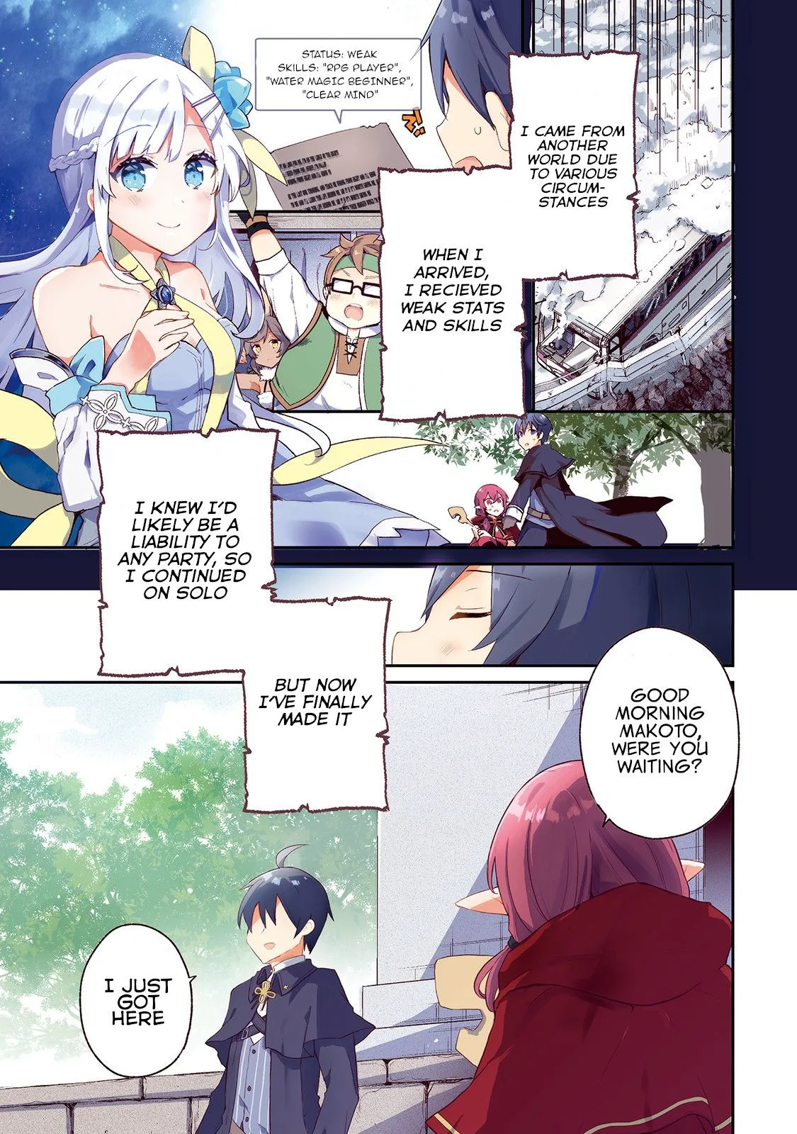 Shinja Zero no Megami-sama to Hajimeru Isekai Kouryaku Chapter 7 page 1