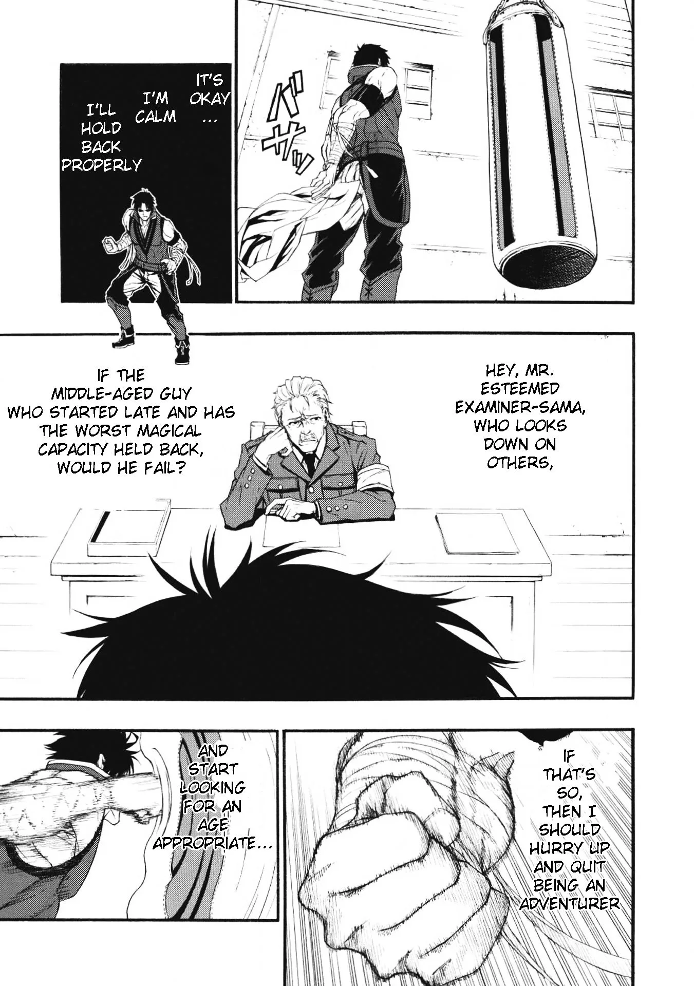 Shinmai Ossan Bouken-sha, Saikyou paati ni shinu hodo kitae rarete Muteki ni naru Chapter 1 page 34