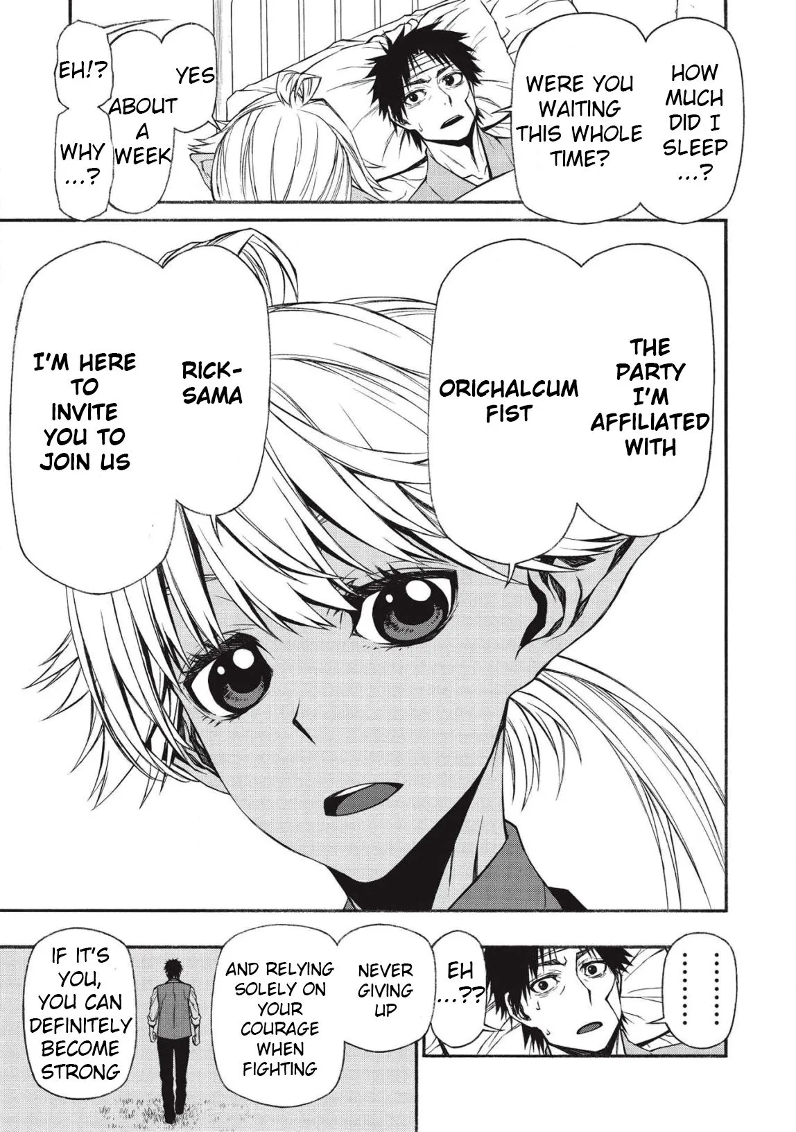Shinmai Ossan Bouken-sha, Saikyou paati ni shinu hodo kitae rarete Muteki ni naru Chapter 12 page 22