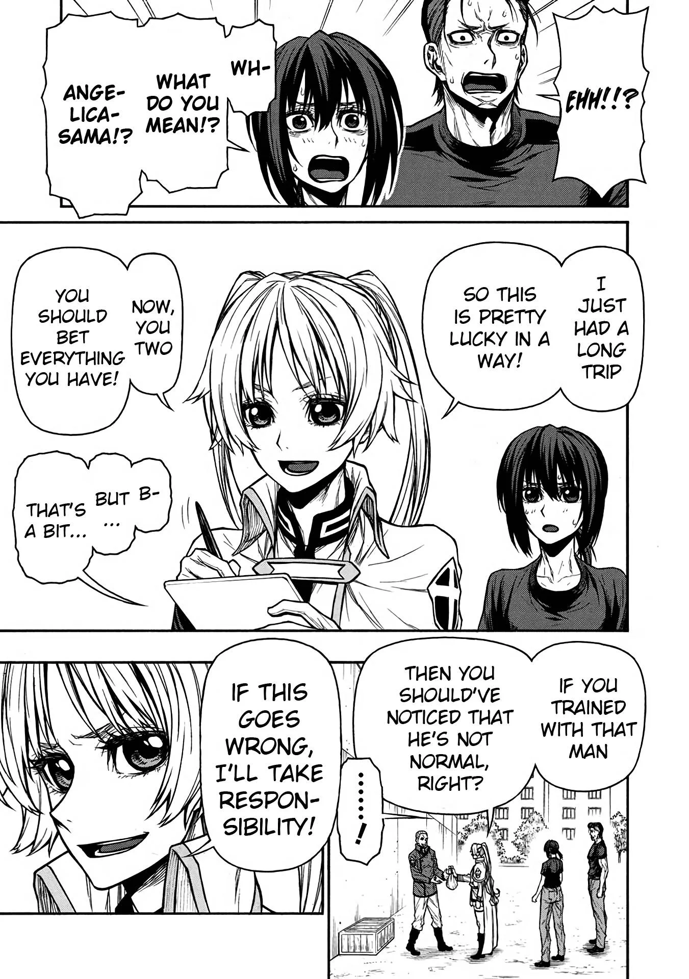 Shinmai Ossan Bouken-sha, Saikyou paati ni shinu hodo kitae rarete Muteki ni naru Chapter 41 page 11
