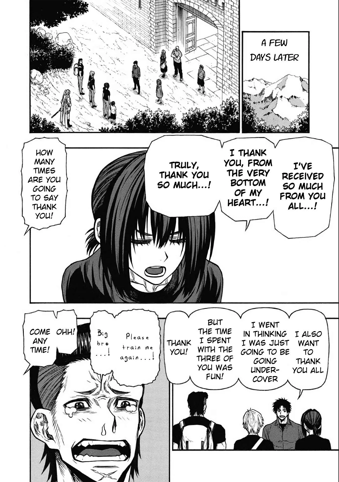 Shinmai Ossan Bouken-sha, Saikyou paati ni shinu hodo kitae rarete Muteki ni naru Chapter 52 page 29