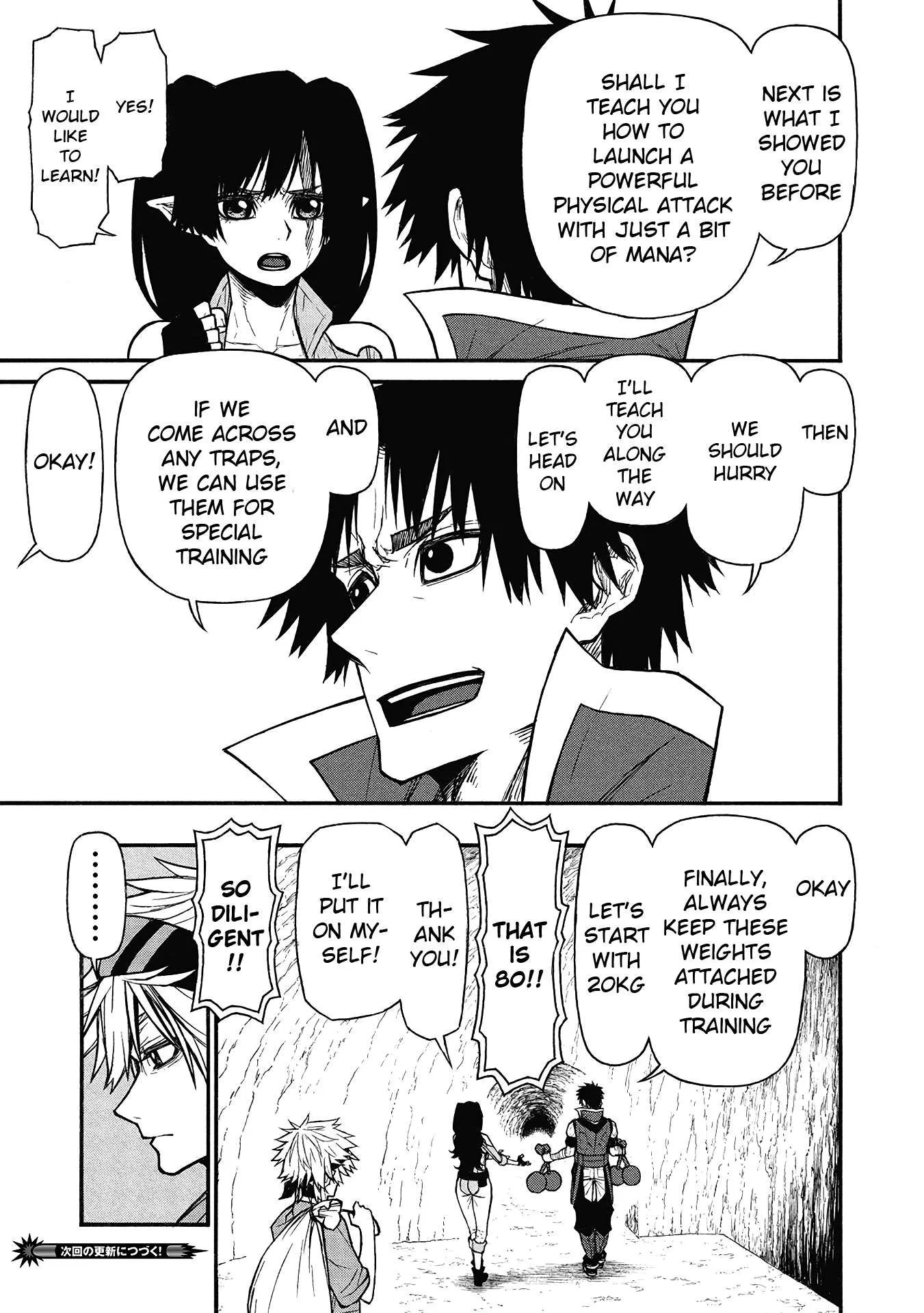 Shinmai Ossan Bouken-sha, Saikyou paati ni shinu hodo kitae rarete Muteki ni naru Chapter 64 page 17