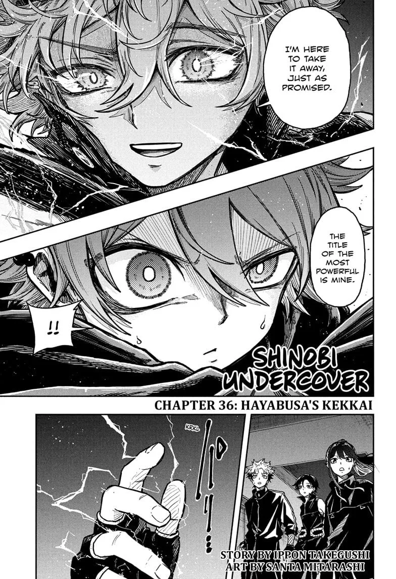Shinobi Undercover Chapter 36 page 1