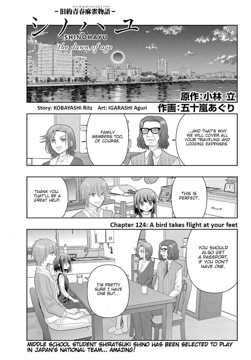 Shinohayu - The Dawn of Age Chapter 124.2 page 1