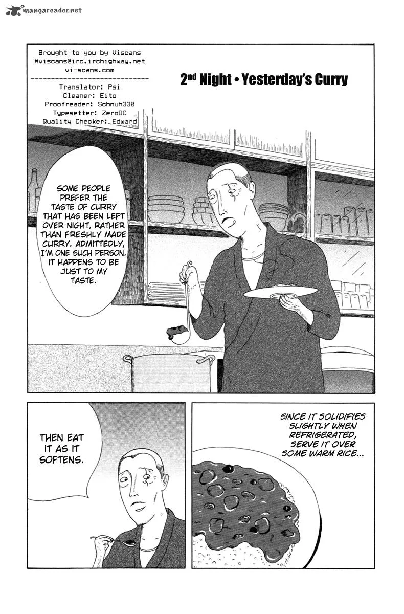 Shinya Shokudou Chapter 2 page 1
