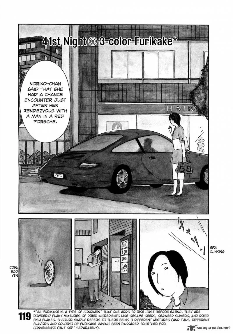 Shinya Shokudou Chapter 41 page 1
