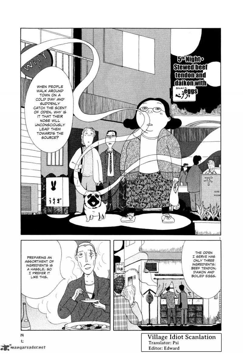 Shinya Shokudou Chapter 5 page 1