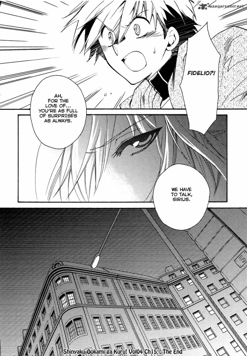 Shinyaku Ookami ga Kuru Chapter 15 page 28