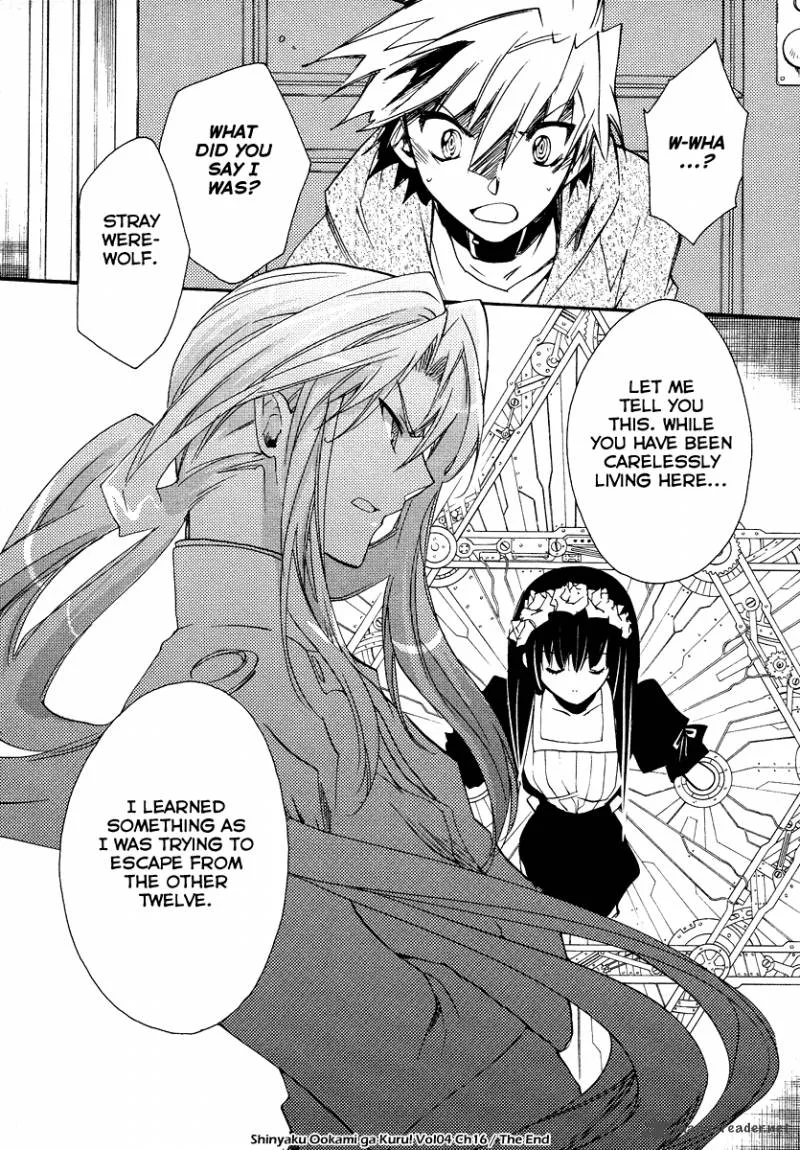 Shinyaku Ookami ga Kuru Chapter 16 page 22