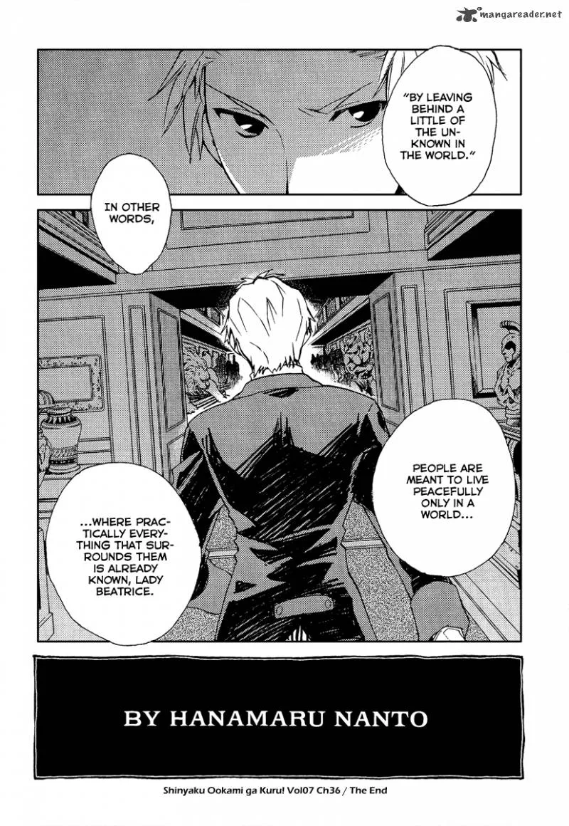 Shinyaku Ookami ga Kuru Chapter 36 page 31