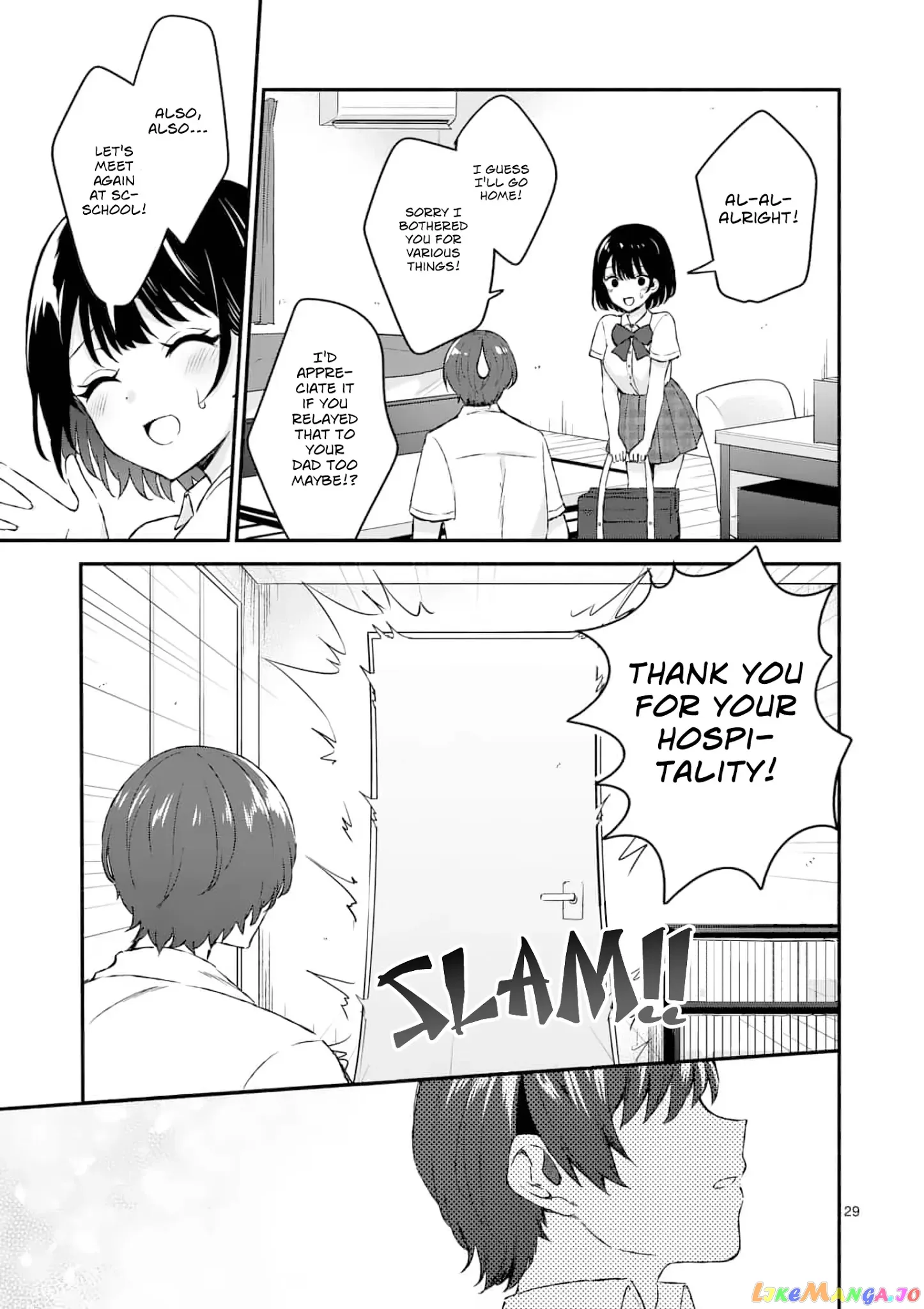 Shiotaiou no Sato-san ga Ore ni dake Amai Chapter 1 page 28