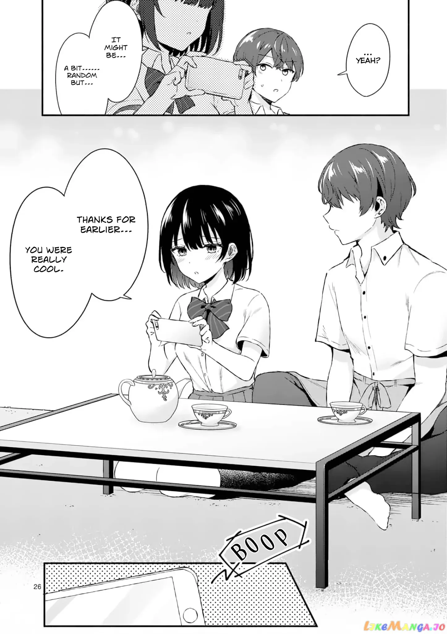 Shiotaiou no Sato-san ga Ore ni dake Amai Chapter 1 page 25